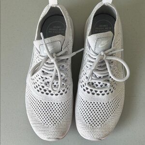 Nike Air Max Thea Ultra. Women’s 8.5. Knit. Gray/ ice blue. Great condition.